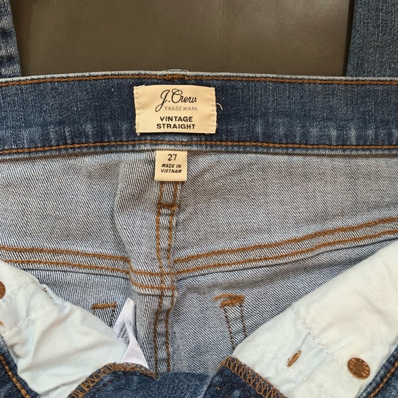 J Crew Vintage Straight Jeans - Picture 3 of 5
